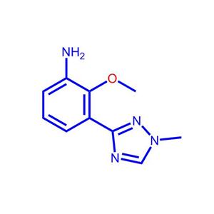 2-甲氧基-3-(1-甲基-1H-1,2,4-三唑-3-基)苯胺1609394-10-6