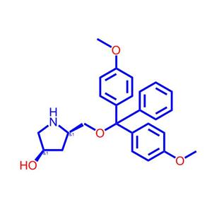 (3R,5S)-5-{[双(4-甲氧基苯基)(苯基)甲氧基]甲基}吡咯烷-3-醇,(3R,5S)-5-((bis(4-methoxyphenyl)(phenyl)methoxy)methyl)pyrrolidin-3-ol