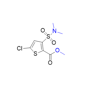 氯诺昔康杂质35,methyl 5-chloro-3-(N,N-dimethylsulfamoyl)thiophene-2-carboxylate