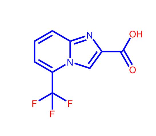 5-(三氟甲基)咪唑并[1,2-a]吡啶-2-甲酸,5-(Trifluoromethyl)imidazo[1,2-a]pyridine-2-carboxylicacid