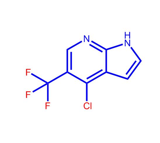 4-氯-5-(三氟甲基)-1H-吡咯并[2,3-b]吡啶,4-chloro-5-(trifluoromethyl)-1H-pyrrolo[2,3-b]pyridine
