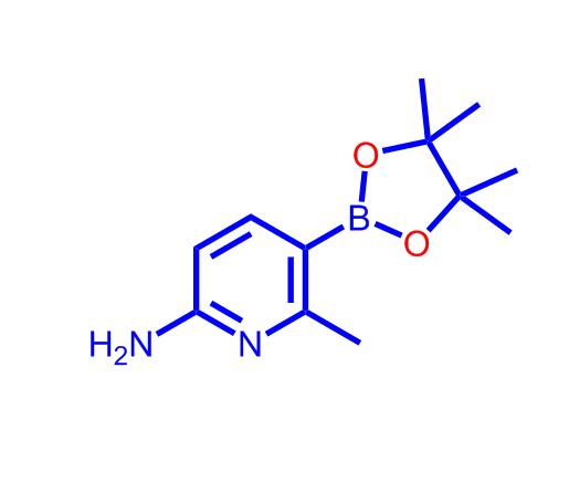 6-甲基-5-(4,4,5,5-四甲基-1,3,2-二氧硼雜環(huán)戊烷-2-基)吡啶-2-胺,6-Methyl-5-(4,4,5,5-tetramethyl-1,3,2-dioxaborolan-2-yl)pyridin-2-amine