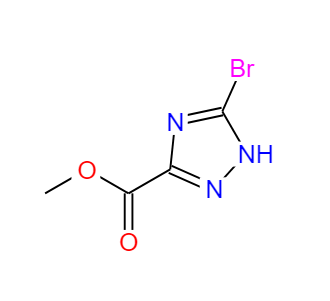 5-溴-4H-[1,2,4]噻唑-3-羧酸甲酯,1H-1,2,4-Triazole-3-carboxylic acid, 5-bromo-, methyl ester