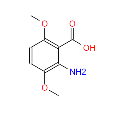 2-氨基-3,6-二甲氧基苯甲酸,2-amino-3,6-dimethoxybenzoic acid