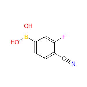 4-氰基-3-氟苯硼酸；843663-18-3