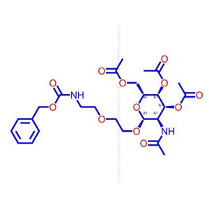 （N-Cbz氨基乙氧基）乙基-1，半乳糖胺四乙酸酯