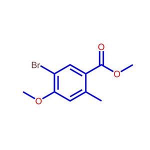 5-溴-4-甲氧基-2-甲基苯甲酸甲酯,Methyl5-bromo-4-methoxy-2-methylbenzoate