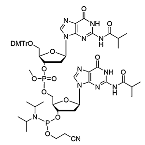 [5'-O-DMTr-2'-dG(iBu)](pMe)[2'-dG(iBu)-3'-CE-Phosphoramidite]