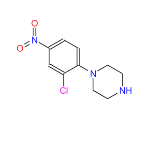 2-氯-4-硝基苯基哌嗪,1-(2-CHLORO-4-NITROPHENYL)-PIPERAZINE