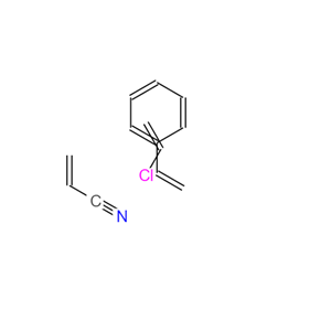 丙烯腈、氯乙烯、苯乙烯三元的共聚物,2-Propenitrile,polymer with chloroethene and ethenylbenzene
