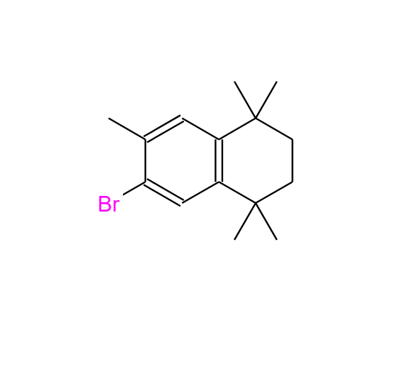 6-溴-1,1,4,4,7-五甲基-1,2,3,4-四氢萘,6-BROMO-1,1,4,4,7-PENTAMETHYL-1,2,3,4-TETRAHYDRONAPHTHALENE