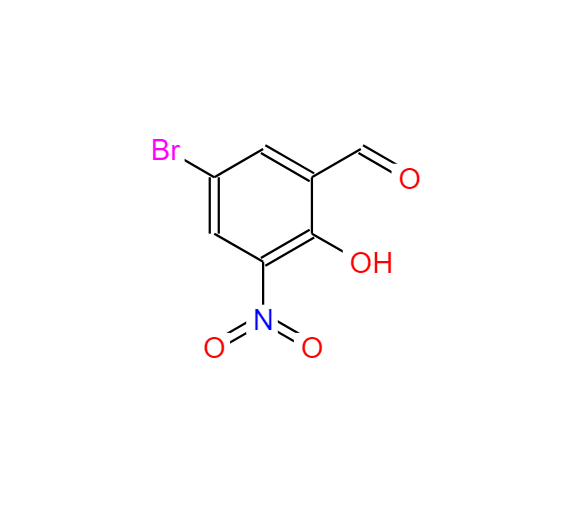 5-溴-3-硝基水杨醛,5-BroMo-3-nitrosalicylaldehyde