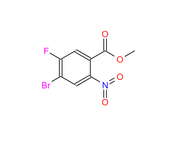 4-溴-5-氟-2-硝基苯甲酸甲酯,4-BroMo-5-fluoro-2-nitro-benzoic acid Methyl ester