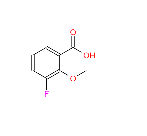 3-氟-2-甲氧基苯甲酸,3-FLUORO-2-METHOXYBENZOIC ACID