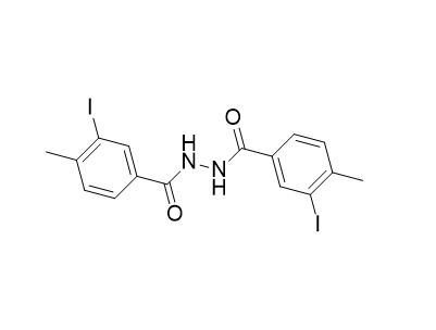 泊那替尼杂质08,3-iodo-N'-(3-iodo-4-methylbenzoyl)-4-methylbenzohydrazide