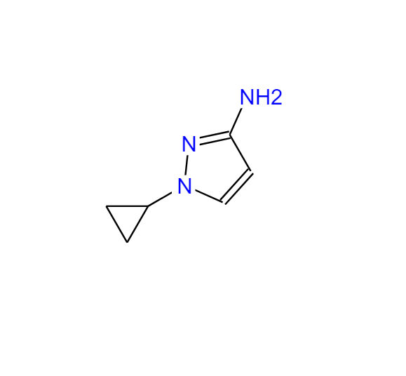 3-氨基-1-环丙基吡唑,1-cyclopropyl-1H-pyrazol-3-amine