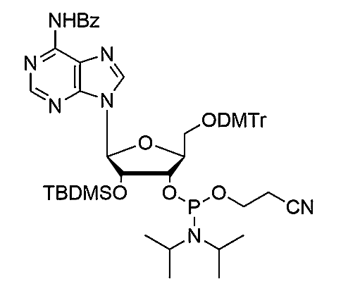 5'-O-DMTr-2'-O-TBDMS-L-A(Bz)-3'-CE-Phosphoramidite,5'-O-DMTr-2'-O-TBDMS-L-A(Bz)-3'-CE-Phosphoramidite