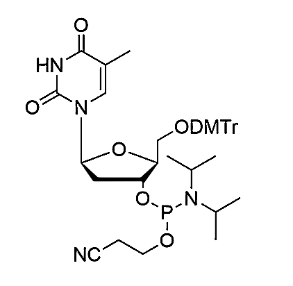 5'-O-DMTr-β-L-dT-3'-CE-Phosphoramidite,5'-O-DMTr-β-L-dT-3'-CE-Phosphoramidite