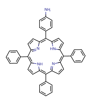 5-(4-氨基苯基)-10,15,20-三(苯基)卟啉,5-(4-Aminophenyl)-10,15,20-tris(phenyl)porphyrin