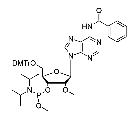 5'-O-DMTr-2'-OMe-A(Bz)-3'-Methoxy-phosphoramidite,5'-O-DMTr-2'-OMe-A(Bz)-3'-Methoxy-phosphoramidite