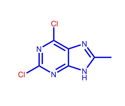 2,6-二氯-8-甲基-9H-嘌呤,2,6-dichloro-8-methyl-9H-purine