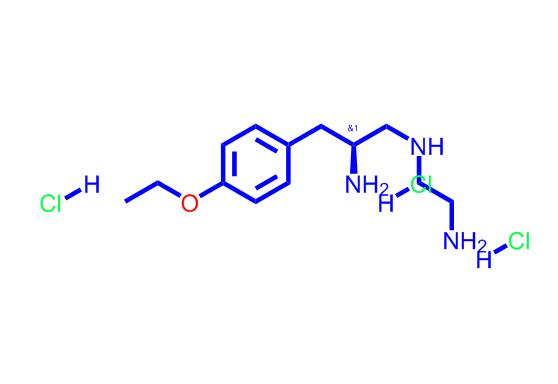 S-1-(4-乙氧基苄基)-3-氮杂戊烷-1,5-二胺三盐酸盐,(2S)-1-N-(2-aminoethyl)-3-(4-ethoxyphenyl)propane-1,2-diamine,trihydrochloride