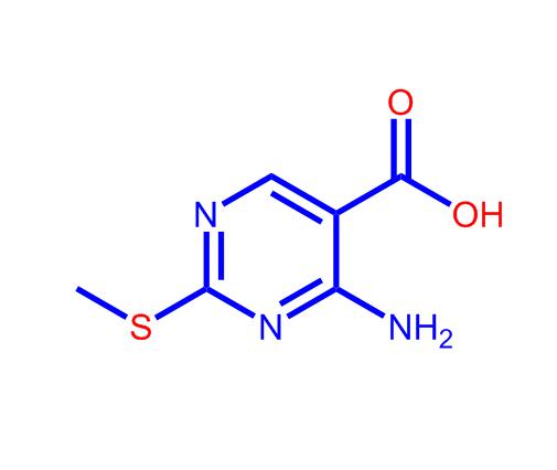 4-氨基-2-(甲基硫代)嘧啶-5-羧酸,4-Amino-2-(methylthio)pyrimidine-5-carboxylicacid