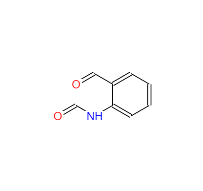 N-(2-醛基苯基)甲酰胺,Formamide, N-(2-formylphenyl)- (9CI)