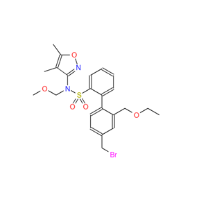 4'-(溴甲基)-N-(4,5-二甲基异恶唑-3-基)-2'-(乙氧基甲基)-N-(2-甲氧基乙氧基)甲基)-[1,1'-联苯]-2-磺酰胺