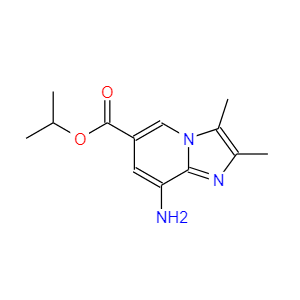 isopropyl 8-amino-2,3-dimethylimidazole[1,2-a]pyridine-6-carboxylic acid