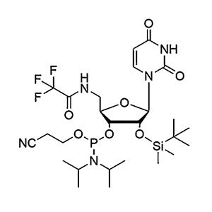 2'-O-TBDMS-5'-trifluoroacetamido-U-3'-CE-Phosphoramidite