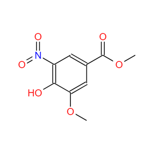 4-羟基-3-甲氧基-5-硝基-苯甲酸甲酯；42590-00-1