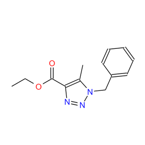 1-苄基-5-甲基-1H-1,2,3-噻唑-4-羧酸乙酯；133992-58-2
