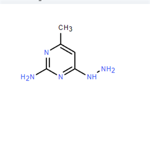 4-肼基-6-甲基-2-氨基嘧啶
