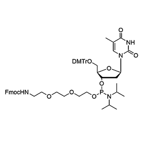 dT-PEG2-NH-Fmoc Phosphoramidite