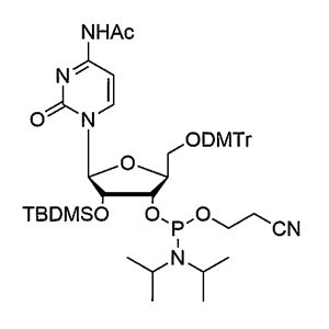 5'-O-DMTr-2'-O-TBDMS-L-C(Ac)-3'-CE-Phosphoramidite