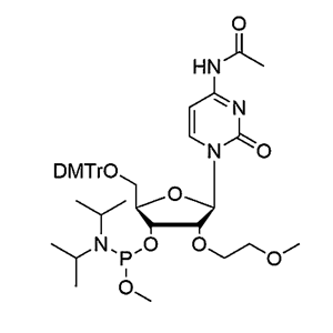 5'-O-DMTr-2'-O-MOE-C(Ac)-3'-Methoxy-phosphoramidite