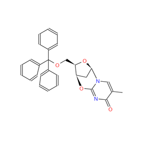 5'-三苯甲基-2'-脱氧-2,3'-双脱氢胸苷