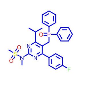 N-[5-(二苯基膦酰甲基)-4-(4-氟苯基)-6-异丙基嘧啶-2-基]-N-甲基甲磺酰胺,N-5-(Diphenylphosphinoylmethyl)-4-(4-fluorophenyl)-6-isopropylpyrimidin-2-yl-N-methylmethanesulfonamide