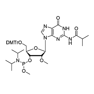 5'-O-DMTr-2'-OMe-G(iBu)-3'-Methoxy-phosphoramidite