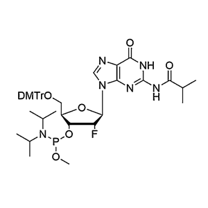 5'-O-DMTr-2'-F-dG(iBu)-3'-Methoxy-phosphoramidite