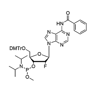 5'-O-DMTr-2'-F-dA(Bz)-3'-Methoxy-phosphoramidite
