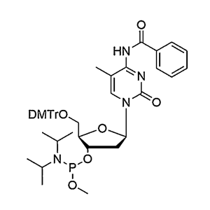 5'-O-DMTr-5-Me-dC(Bz)-3'-Methoxy-phosphoramidite