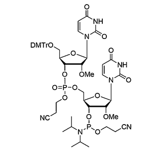 [5'-O-DMTr-2'-OMe-U](pCyEt)[2'-O-Me-U-3'-CE-Phosphoramidite]
