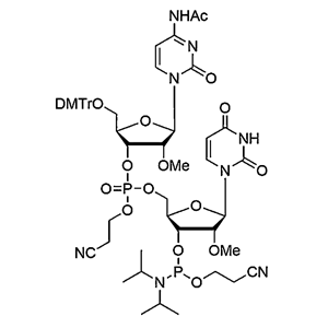 [5'-O-DMTr-2'-OMe-C(Ac)](pCyEt)[2'-O-Me-U-3'-CE-Phosphoramidite]