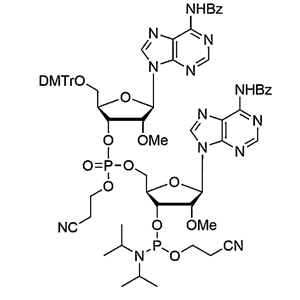 [5'-O-DMTr-2'-OMe-A(Bz)](pCyEt)[2'-OMe-A(Bz)-3'-CE-Phosphoramidite]