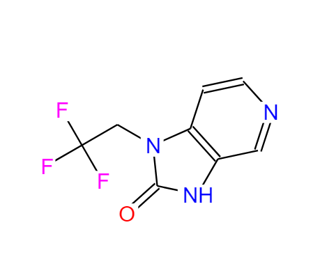 1-(2,2,2-三氟乙基)-1H-咪唑并[4,5-C]吡啶-2(3H)-酮,1-(2,2,2-trifluoroethyl)-1H-imidazo[4,5-c]pyridin-2(3H)-one