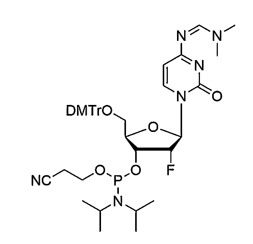 5'-O-DMTr-2'-F-dC(dmf)-3'-CE-Phosphoramidite,5'-O-DMTr-2'-F-dC(dmf)-3'-CE-Phosphoramidite