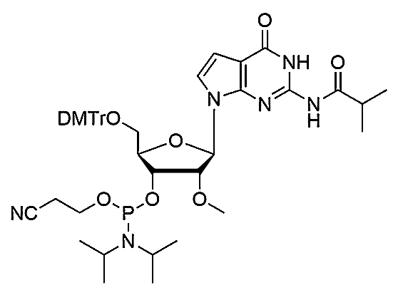 5'-O-DMTr-7-deaza-2'-O-Me-G(iBu)-3'-CE-Phosphoramidite,5'-O-DMTr-7-deaza-2'-O-Me-G(iBu)-3'-CE-Phosphoramidite