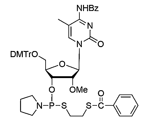 5'-DMT-2'-OMe-5-Me-C(Bz)-3'-PS-Phosphoramidite,5'-DMT-2'-OMe-5-Me-C(Bz)-3'-PS-Phosphoramidite